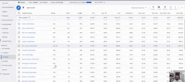 google ads audit preview
