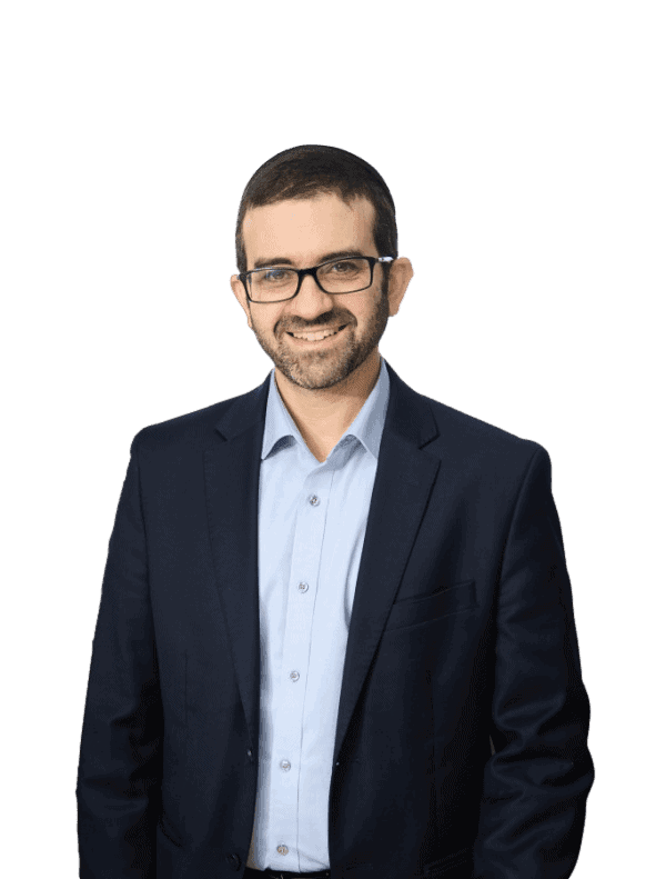 raph sebbag standing smiling in a suit on white backgournd