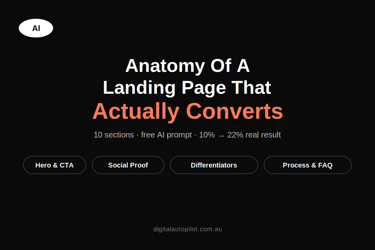 landing page blog header