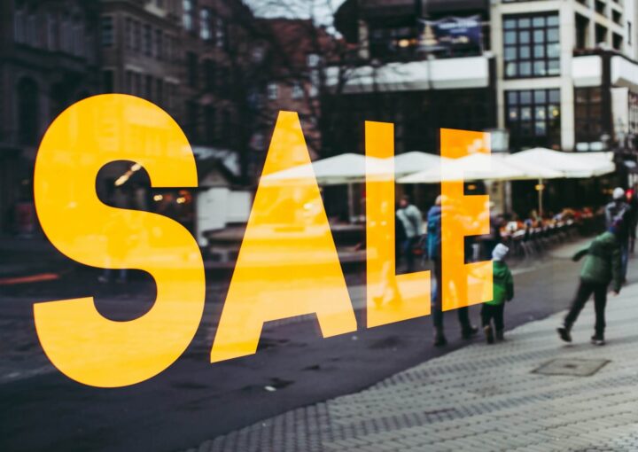 Your Best Black Friday Strategy Starts in August: A Month-by-Month Google Ads Playbook 1 black friday sale sign in storefront